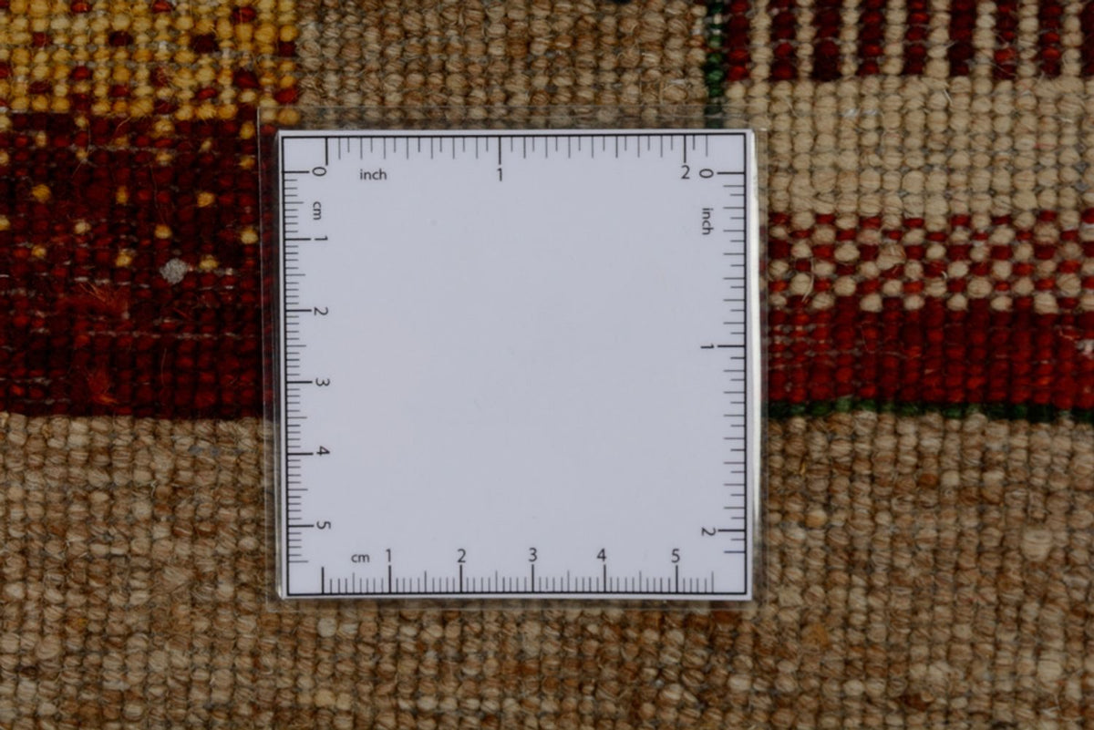 Alfombra Gabbeh - Loribaft Indus cuadrado  - 203 x 201 cm - multicolor