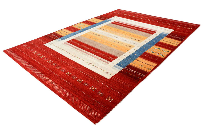 Alfombra Gabbeh - Loribaft Indus - 349 x 248 cm - multicolor