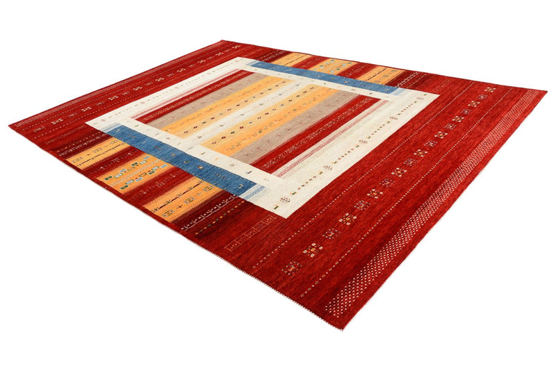 Alfombra Gabbeh - Loribaft Indus - 349 x 248 cm - multicolor
