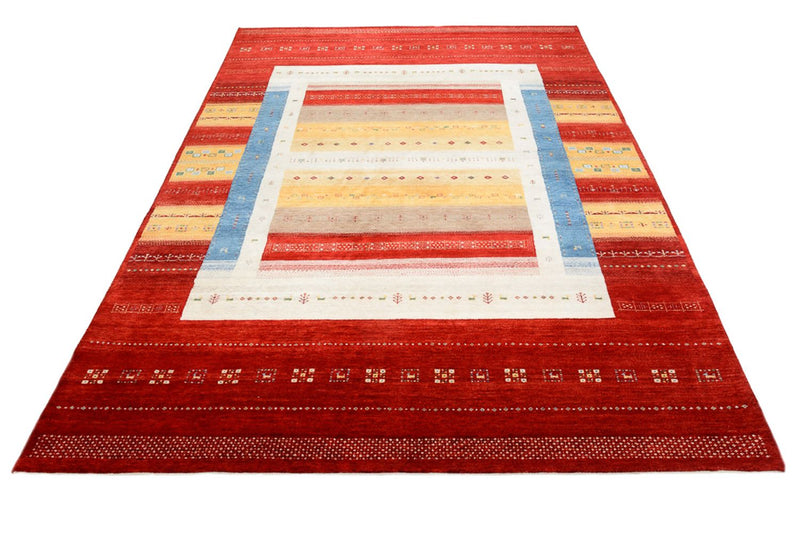 Alfombra Gabbeh - Loribaft Indus - 349 x 248 cm - multicolor