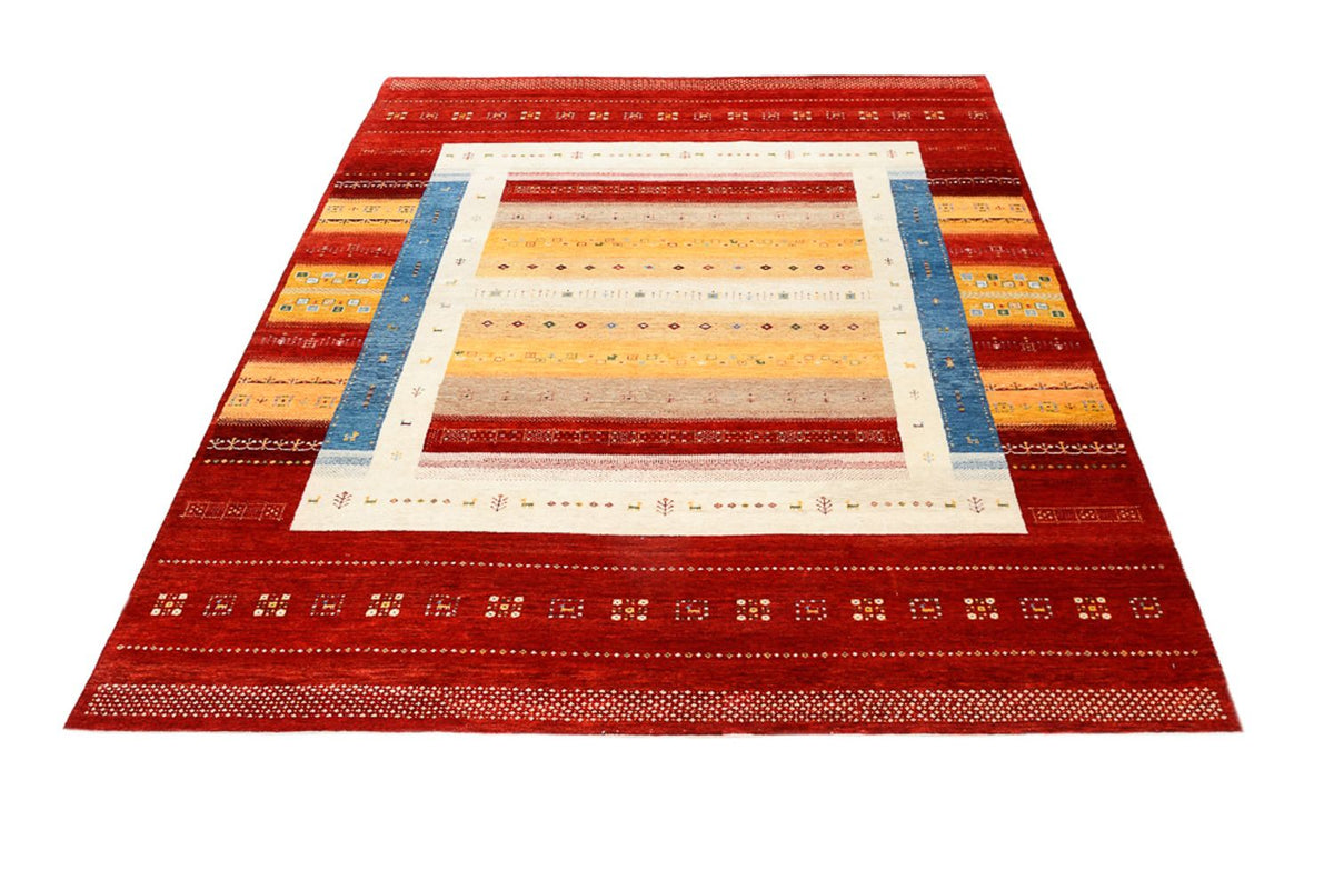 Alfombra Gabbeh - Loribaft Indus - 244 x 173 cm - multicolor