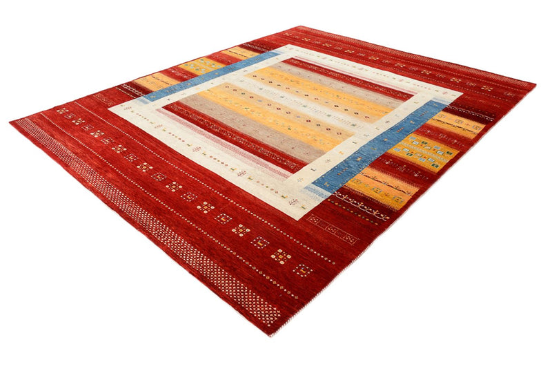 Alfombra Gabbeh - Loribaft Indus - 244 x 173 cm - multicolor