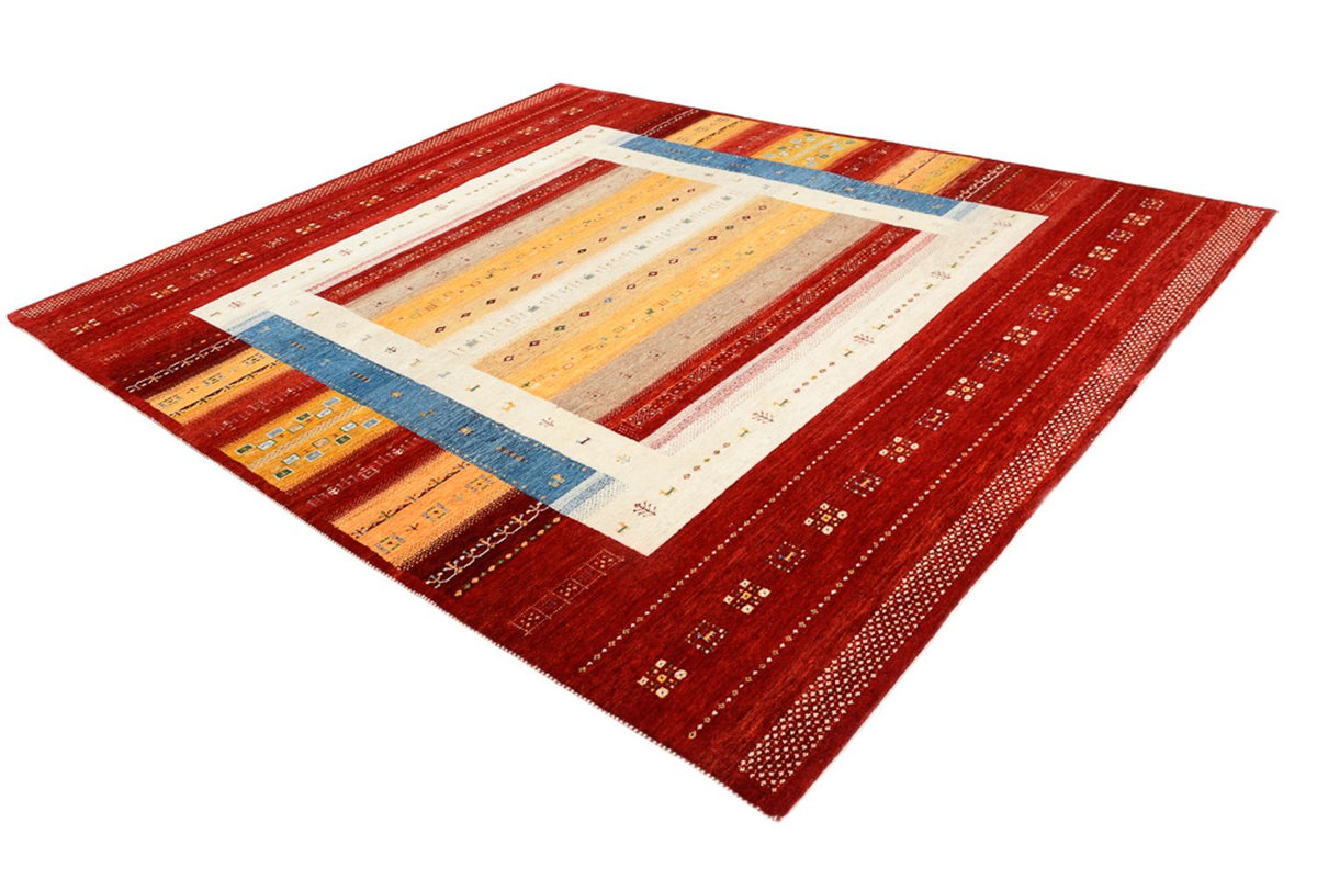 Alfombra Gabbeh - Loribaft Indus - 244 x 173 cm - multicolor
