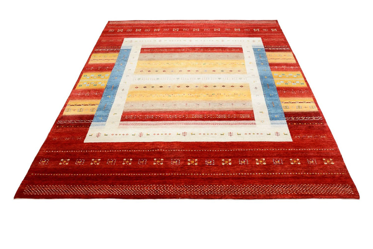Alfombra Gabbeh - Loribaft Indus - 244 x 173 cm - multicolor