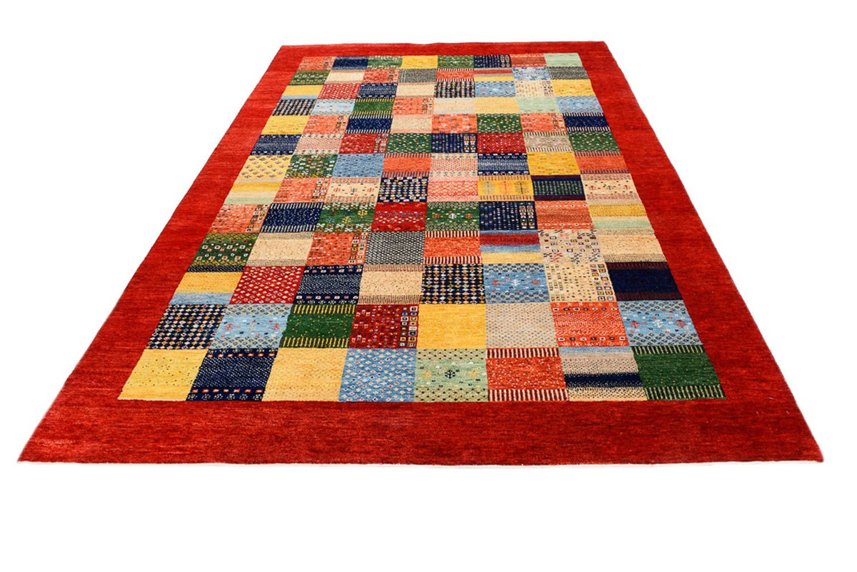 Alfombra Gabbeh - Loribaft Indus - 302 x 200 cm - multicolor