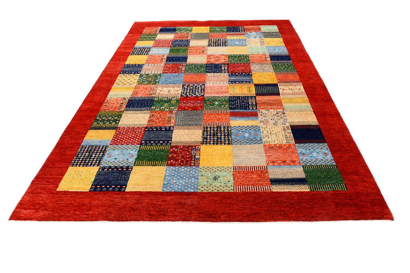 Alfombra Gabbeh - Loribaft Indus - 302 x 200 cm - multicolor