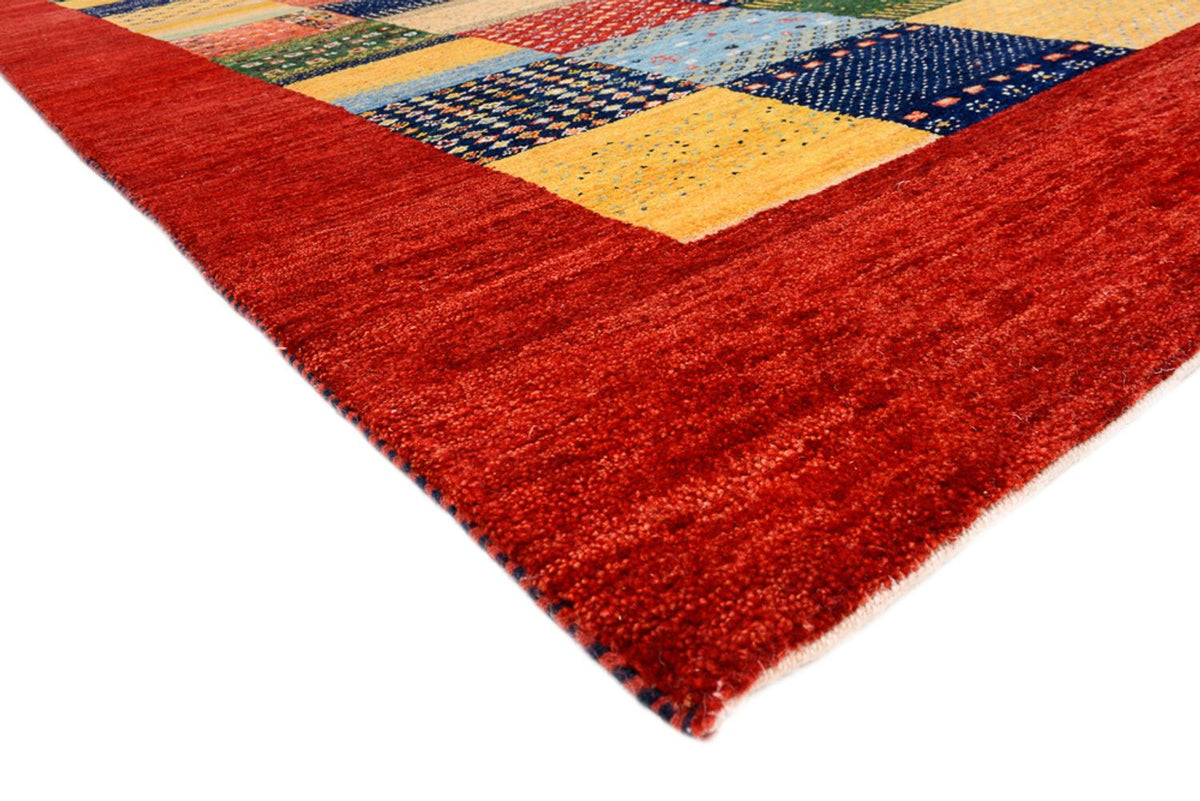 Alfombra Gabbeh - Loribaft Indus - 302 x 200 cm - multicolor