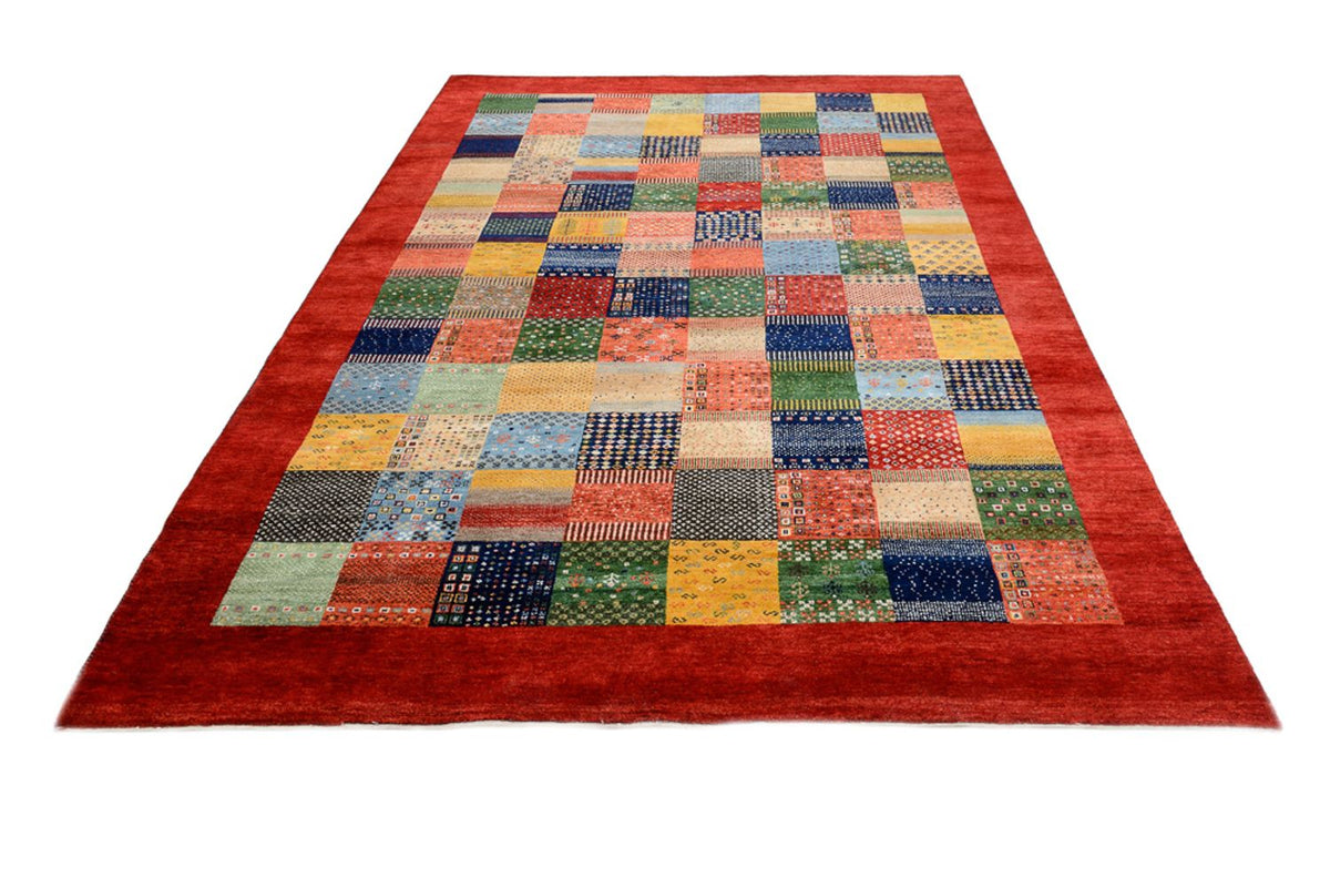 Alfombra Gabbeh - Loribaft Indus - 302 x 200 cm - multicolor