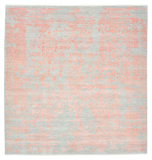 Alfombra de diseño cuadrado  - 255 x 248 cm - naranja