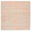 Alfombra de diseño cuadrado  - 251 x 251 cm - naranja