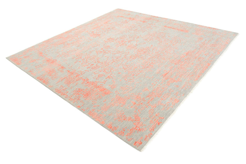 Alfombra de diseño cuadrado  - 251 x 251 cm - naranja