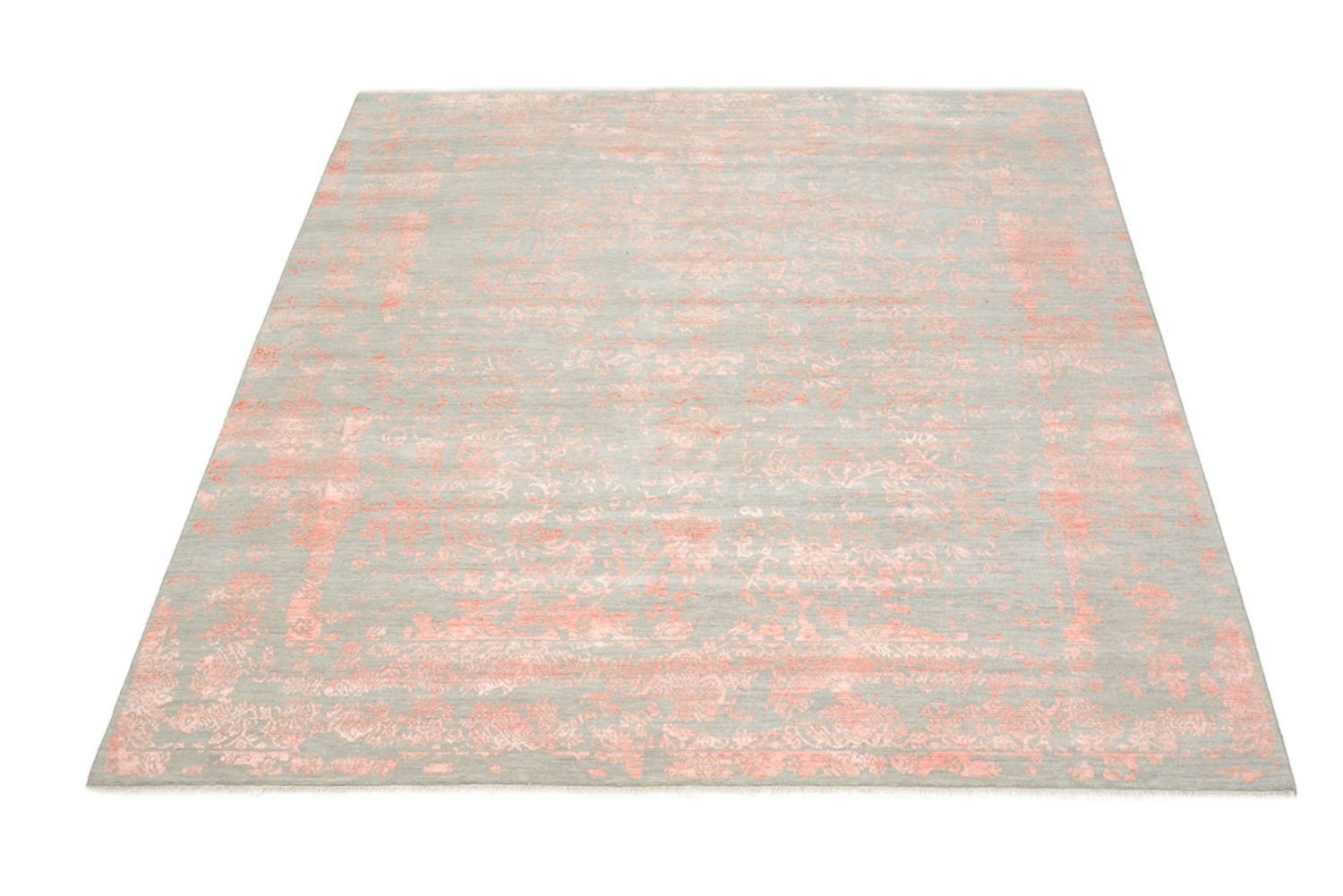 Alfombra de diseño cuadrado  - 251 x 251 cm - naranja