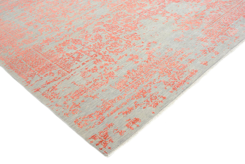 Alfombra de diseño cuadrado  - 254 x 251 cm - naranja