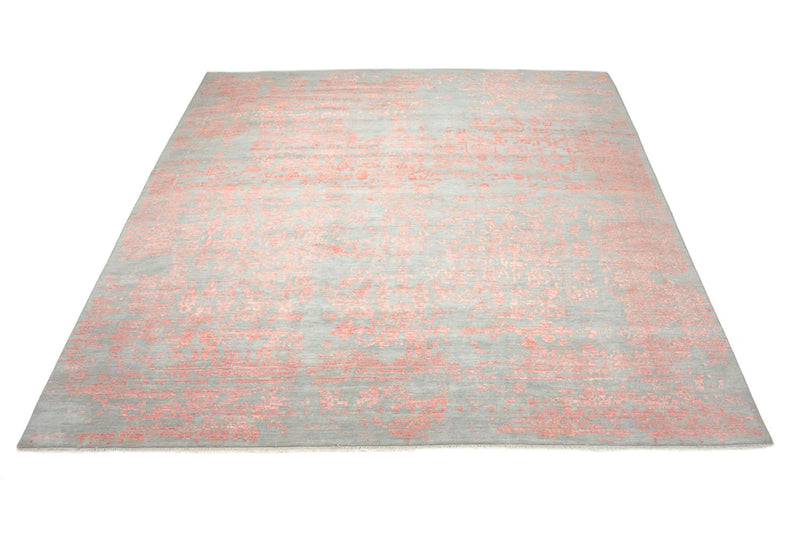 Alfombra de diseño cuadrado  - 254 x 251 cm - naranja