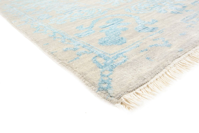 Alfombra de diseño cuadrado  - 309 x 301 cm - azul claro