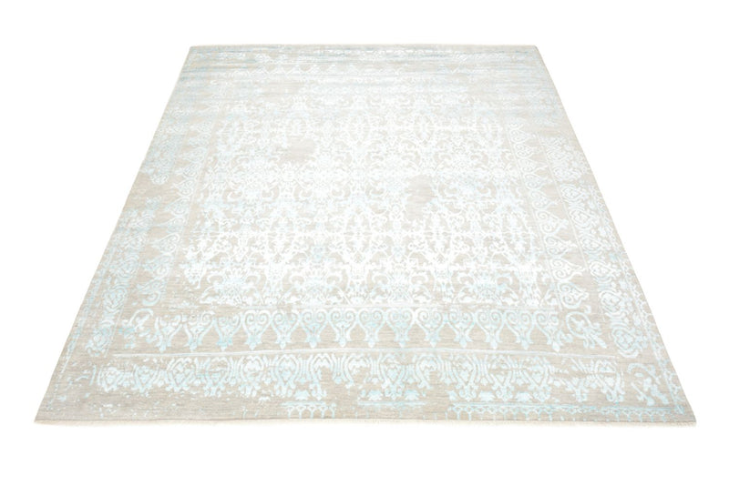 Alfombra de diseño cuadrado  - 309 x 301 cm - azul claro