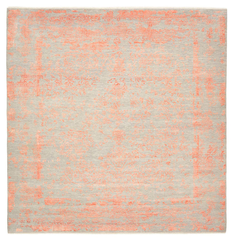 Alfombra de diseño cuadrado  - 304 x 303 cm - naranja