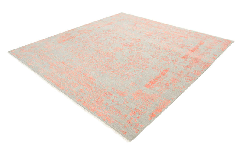 Alfombra de diseño cuadrado  - 304 x 303 cm - naranja