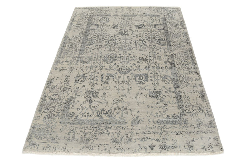 Alfombra de diseño - 186 x 124 cm - gris claro