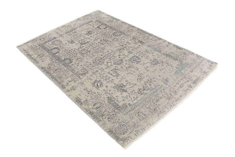 Alfombra de diseño - 186 x 124 cm - gris claro