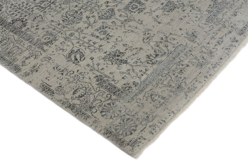 Alfombra de diseño - 186 x 124 cm - gris claro