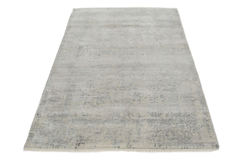 Alfombra de diseño - 186 x 124 cm - gris claro