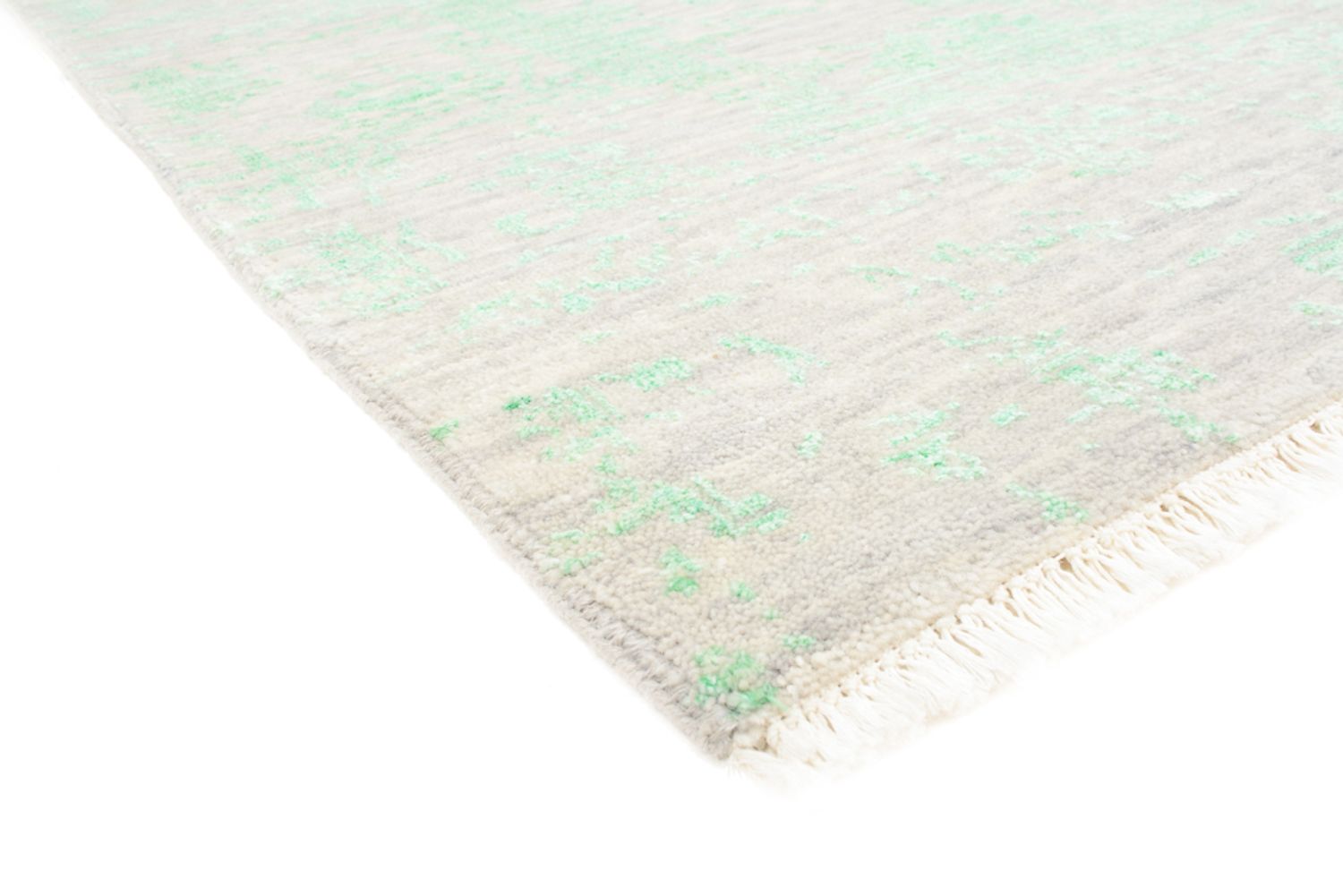 Alfombra de diseño - 244 x 171 cm - verde claro