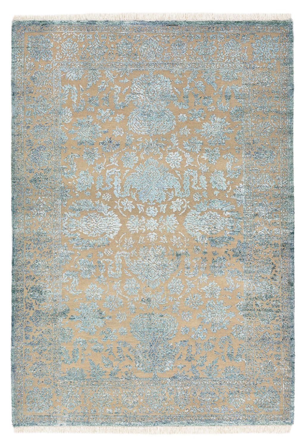 Alfombra de diseño - 175 x 123 cm - azul claro