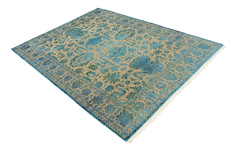 Alfombra de diseño - 175 x 123 cm - azul claro