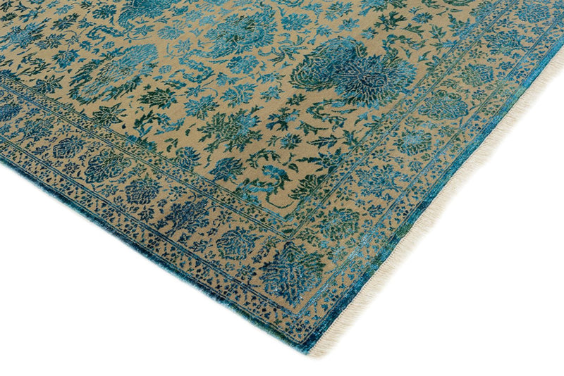 Alfombra de diseño - 175 x 123 cm - azul claro