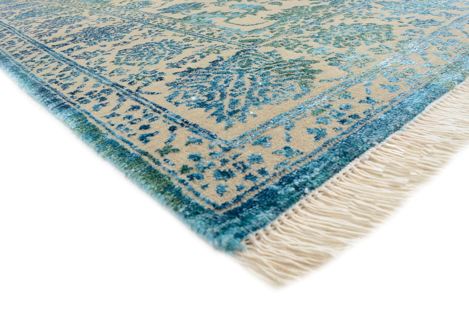 Alfombra de diseño - 175 x 123 cm - azul claro