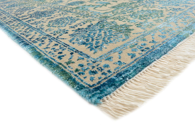 Alfombra de diseño - 175 x 123 cm - azul claro