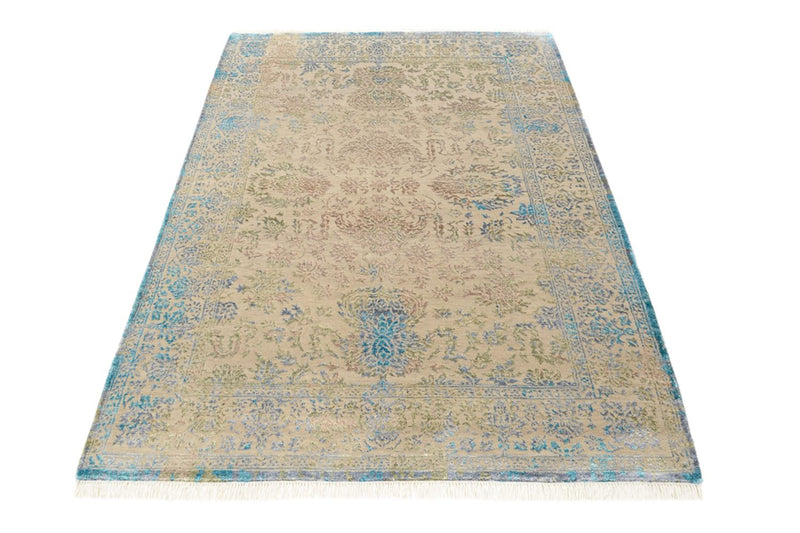 Alfombra de diseño - 186 x 129 cm - beige claro