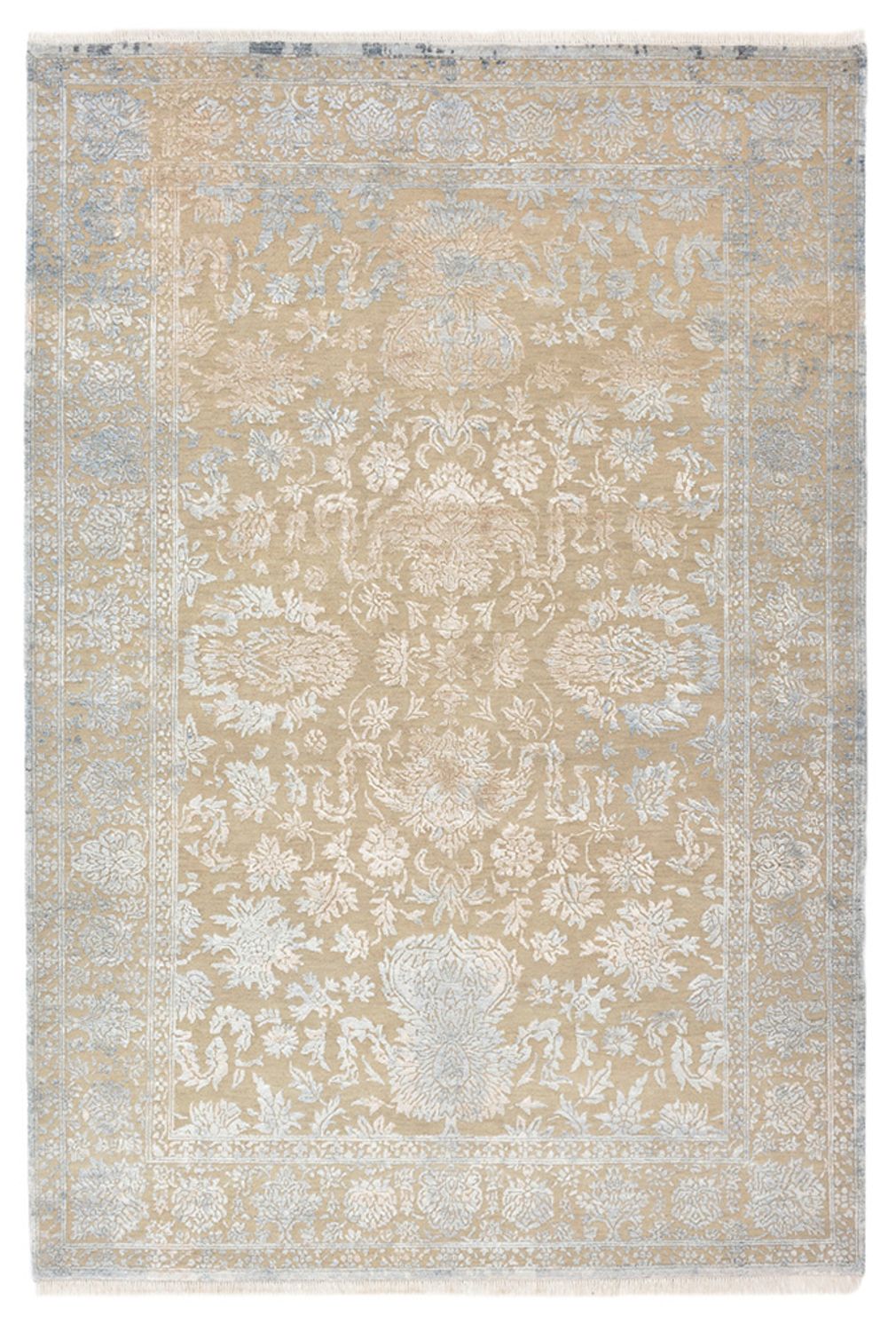 Alfombra de diseño - 243 x 166 cm - beige claro