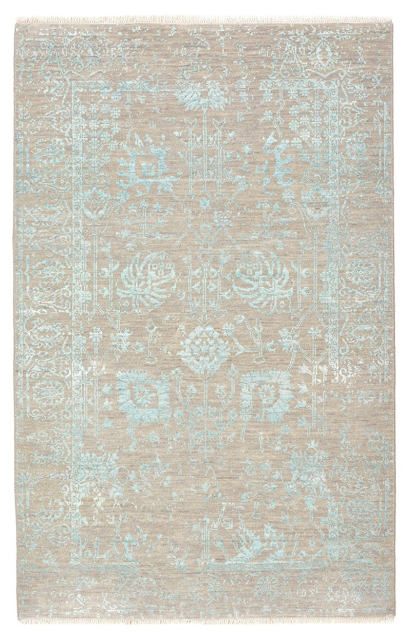 Alfombra de diseño - 154 x 101 cm - beige claro