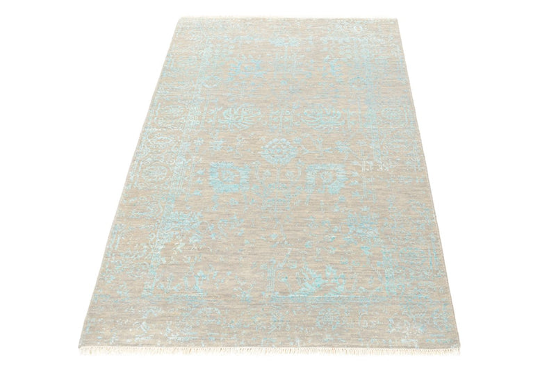 Alfombra de diseño - 154 x 101 cm - beige claro