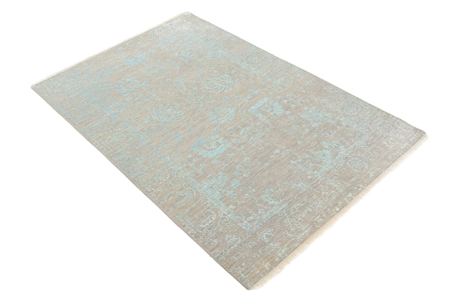 Alfombra de diseño - 154 x 101 cm - beige claro