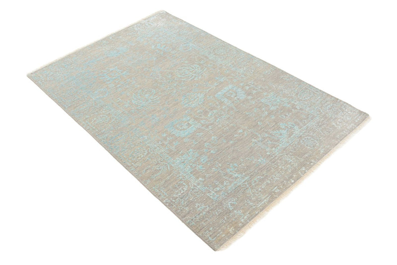 Alfombra de diseño - 154 x 101 cm - beige claro