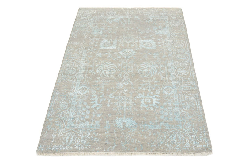 Alfombra de diseño - 154 x 101 cm - beige claro