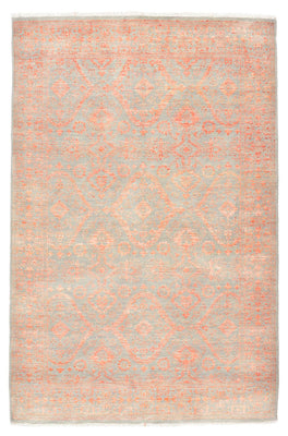 Alfombra de diseño - 185 x 124 cm - gris