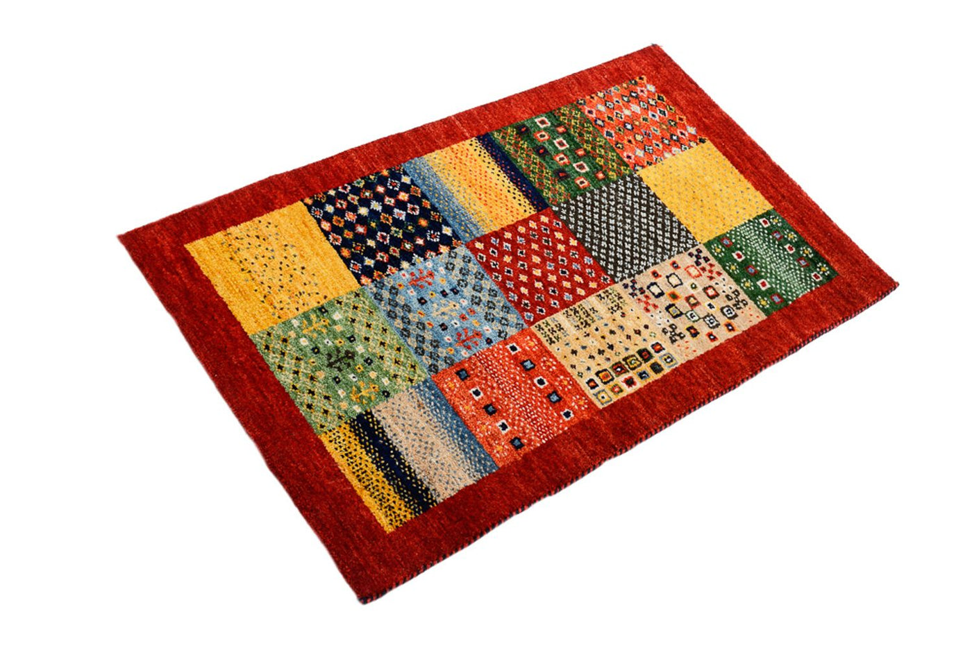 Loribaft Indo Alfombra 89x64cm - Alfombra de lana