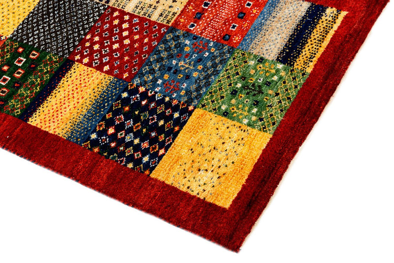 Alfombra Gabbeh - Loribaft Indus - 89 x 64 cm - multicolor