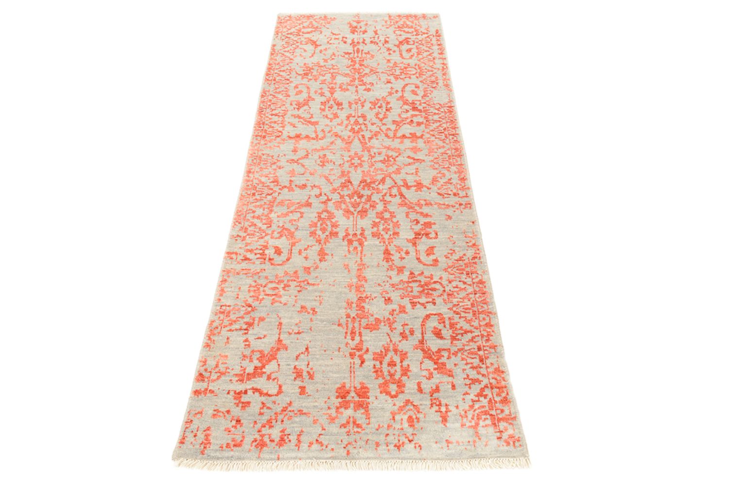 Alfombra de pasillo Alfombra de diseño - 197 x 71 cm - gris