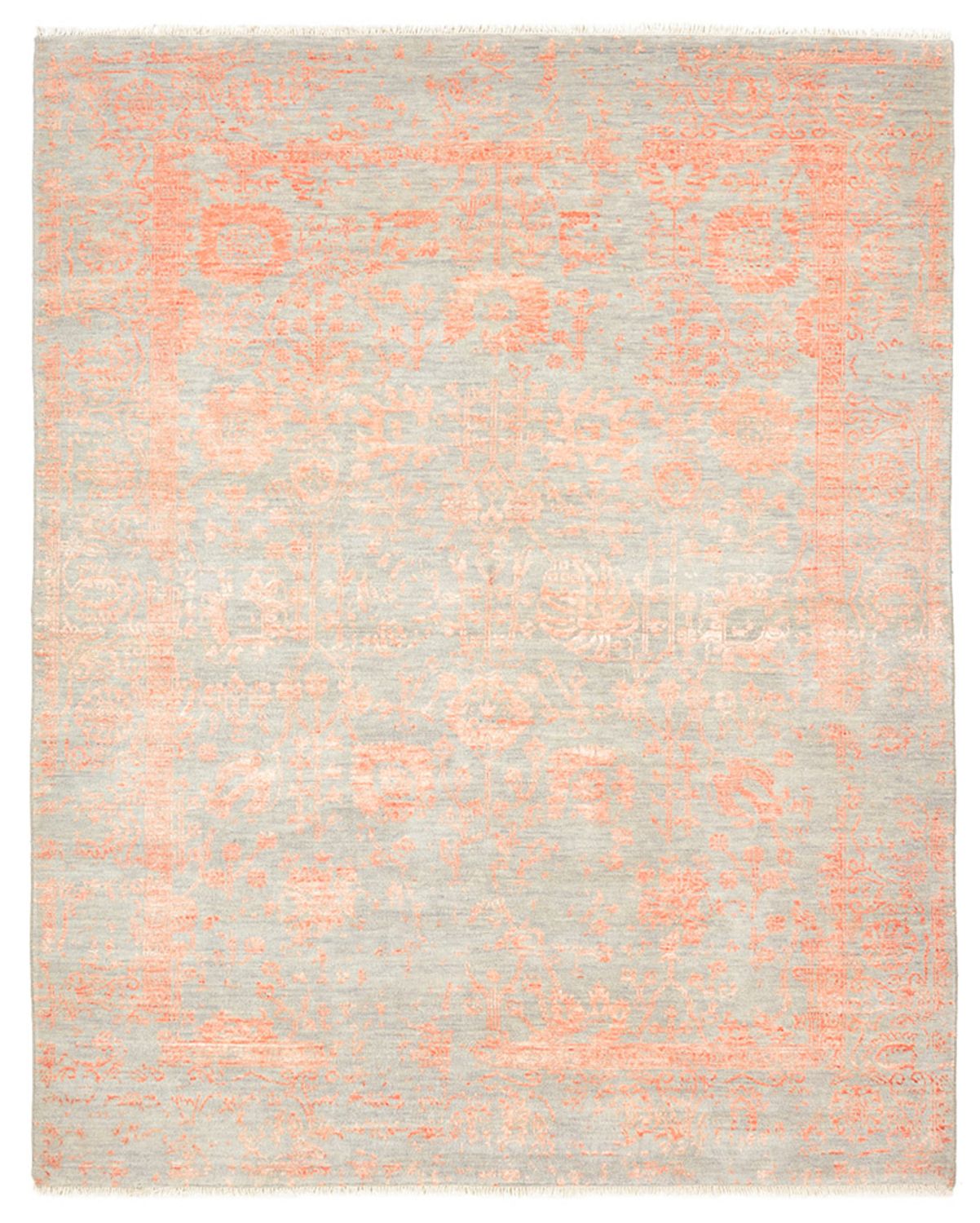 Alfombra de diseño - 189 x 152 cm - gris