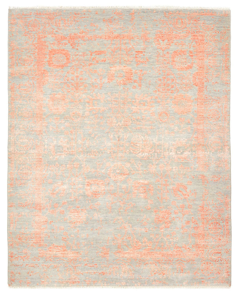 Alfombra de diseño - 189 x 152 cm - gris