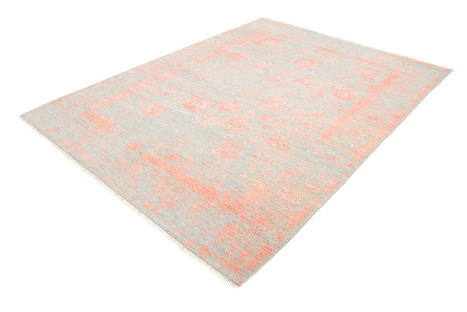 Alfombra de diseño - 189 x 152 cm - gris