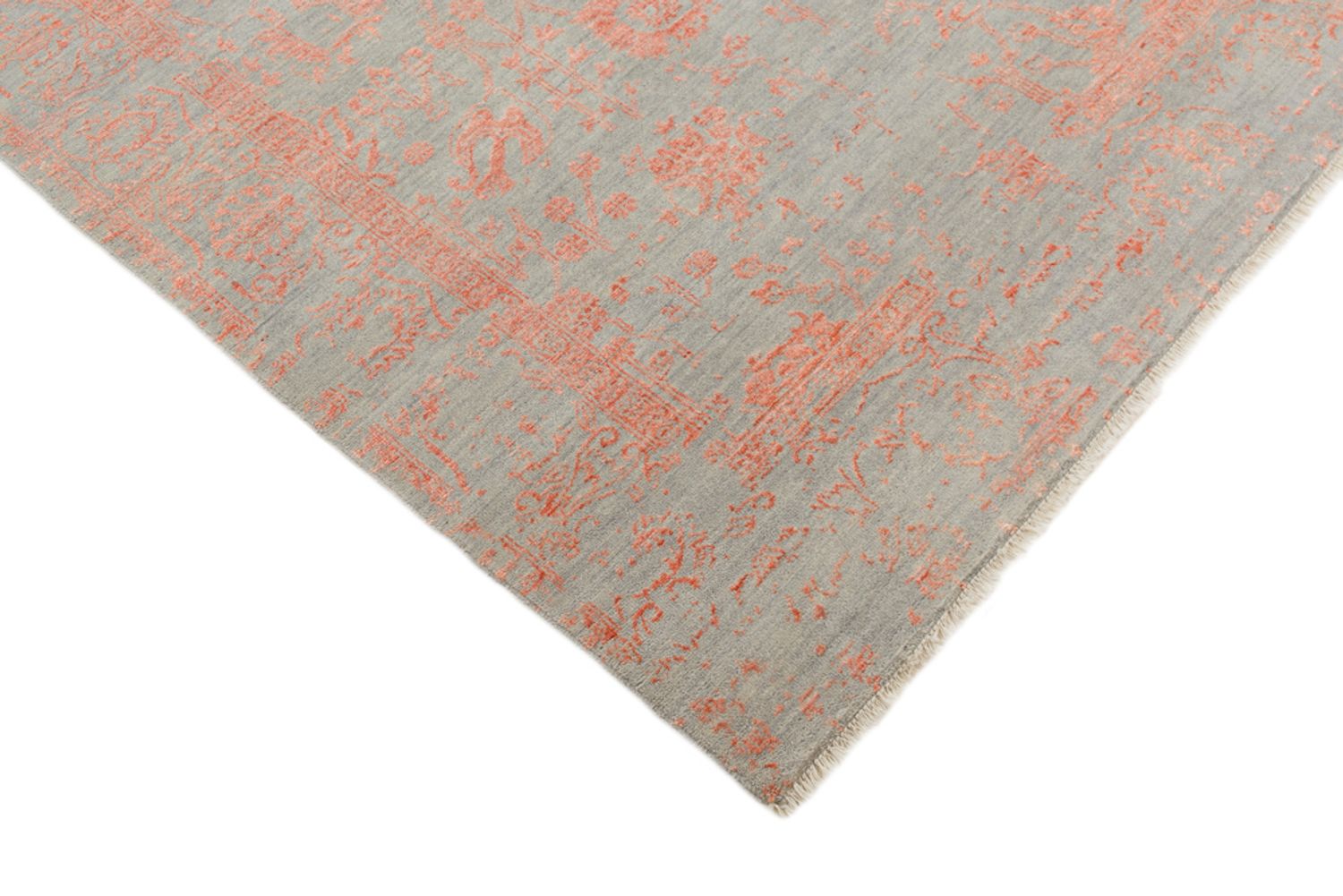 Alfombra de diseño - 189 x 152 cm - gris