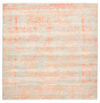 Alfombra de diseño cuadrado  - 200 x 199 cm - gris claro