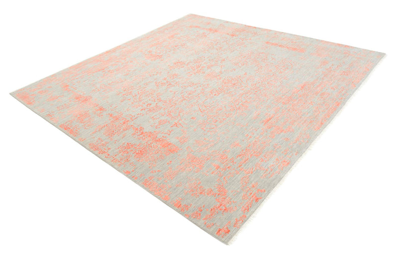 Alfombra de diseño cuadrado  - 200 x 199 cm - gris claro