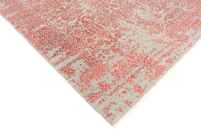 Alfombra de diseño - 297 x 245 cm - rojo claro